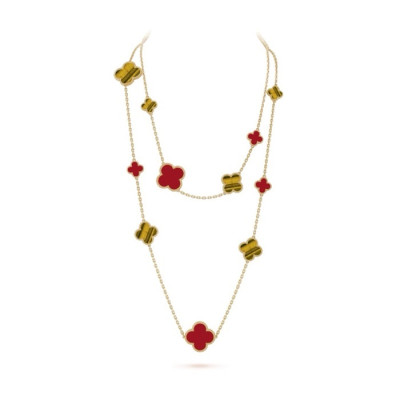 반클리프 여성 골드 목걸이 - Van Cleef&Arpels Womens Gold Necklace - acc1639x
