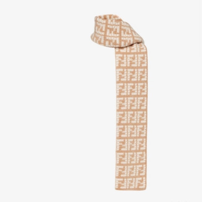 펜디 여성 카멜 머플러 - Fendi Womens Camel Muffler - acc1704x