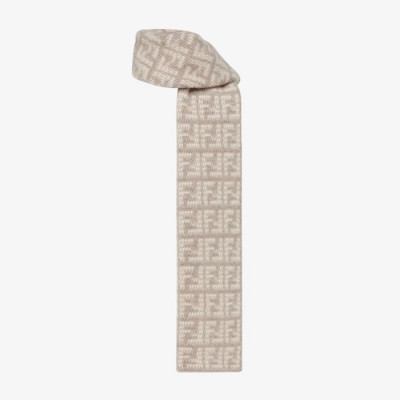 펜디 여성 베이지 머플러 - Fendi Womens Beige Muffler - acc1706x