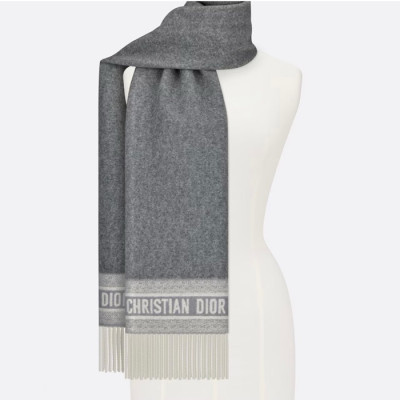 디올 여성 그레이 머플러 - Dior Womens Gray Muffler - acc1712x