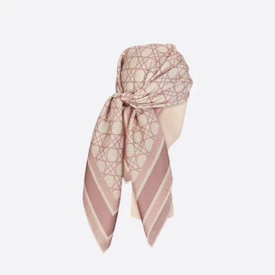 디올 여성 핑크 스카프 - Dior Womens Pink Scarf - acc1803x