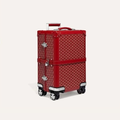 고야드 부흐제 트롤리 레드 캐리어 - Goyard Trolley Red Carrier - goc122x