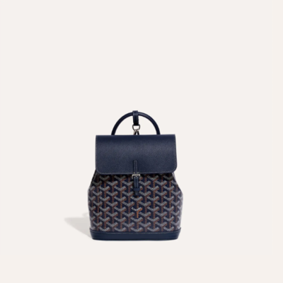 고야드 여성 네이비 알팡 미니 백팩 - Goyard Womens Alpin Mini Back Pack - gob1037x