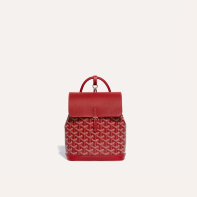 고야드 여성 레드 알팡 미니 백팩 - Goyard Womens Alpin Mini Back Pack - gob1039x