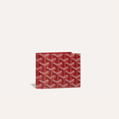 고야드 남/녀 레드 빅투와르 반지갑 - Goyard Unisex Victoire Wallets - gow53x