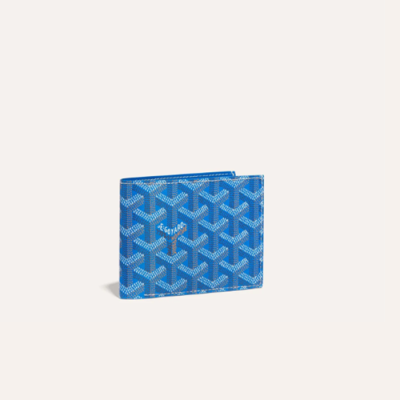 고야드 남/녀 블루 빅투와르 반지갑 - Goyard Unisex Victoire Wallets - gow55x