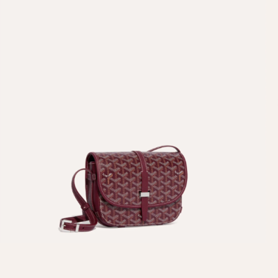 고야드 여성 버건디 벨베데르 백 PM - Goyard Womens Belvedere Bag - gob1105x