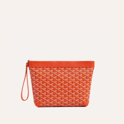 고야드 남/녀 오렌지 콘티 파우치 - Goyard Unisex Conti Pouch - gob1165x