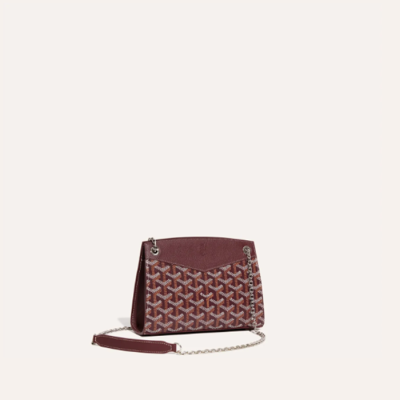 고야드 여성 버건디 스트럭쳐 루엣뜨 백 미니 - Goyard Womens Mini Structure Rouette Bag - gob1203x