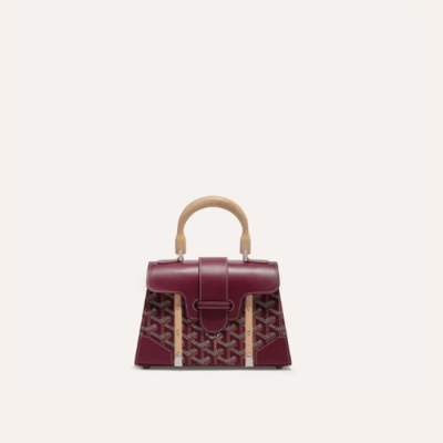 고야드 여성 버건디 스트럭쳐 사이공 백 미니 - Goyard Womens Mini Structure Saigon Bag - gob1221x