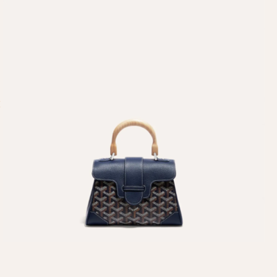 고야드 여성 네이비 소프트 사이공 백 미니 - Goyard Womens Mini Saigon Bag - gob1239x