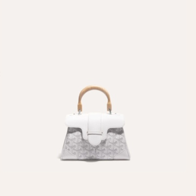 고야드 여성 화이트 소프트 사이공 백 미니 - Goyard Womens Mini Saigon Bag - gob1240x