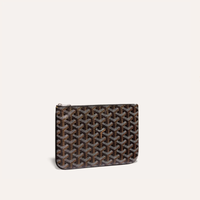 고야드 남/녀 블랙 세나 클러치 PM - Goyard Unisex Senat Clutch PM - gob1257x