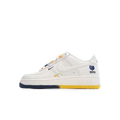 나이키 남/녀 화이트 스니커즈 - Nike Air Force 1 Unisex Sneakers - nis226x