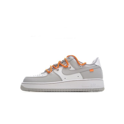 나이키 남/녀 그레이 스니커즈 - Nike Air Force 1 Unisex Sneakers - nis251x