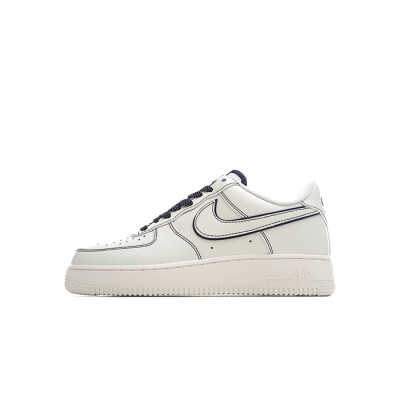 나이키 남/녀 화이트 스니커즈 - Nike Air Force 1 Unisex Sneakers - nis293x