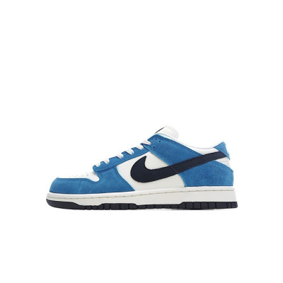 나이키 남/녀 블루 스니커즈 - Nike Air Jordan 1 Low Unisex Sneakers - nis306x