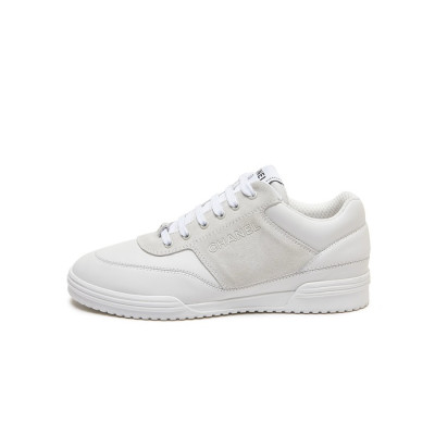 샤넬 여성 화이트 스니커즈 - Chanel Womens White Sneakers - chs374x