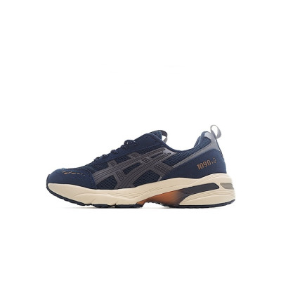 아식스 남/녀 젤 네이비 스니커즈 - Asics Unisex Gel-Lyte - ass385x