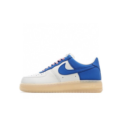 나이키 남/녀 블루 스니커즈 - Nike Air Force 1 Unisex Sneakers - nis460x