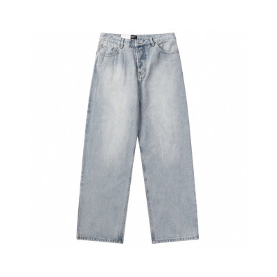 발렌시아가 남성 블루 청바지 - Balenciaga Mens Blue Jeans - bac368x