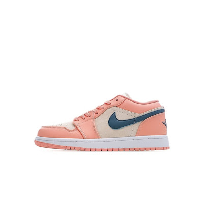 나이키 여성 핑크 스니커즈 - Nike Air Jordan 1 Low Womens Sneakers - nis505x