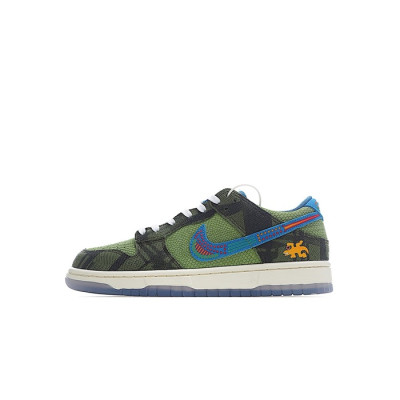 나이키 남/녀 카키 스니커즈 - Nike SB Dunk Low Unisex Sneakers - nis544x