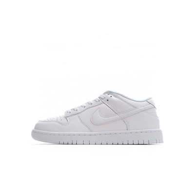 나이키 남/녀 화이트 스니커즈 - Nike SB Dunk Low Unisex Sneakers - nis552x