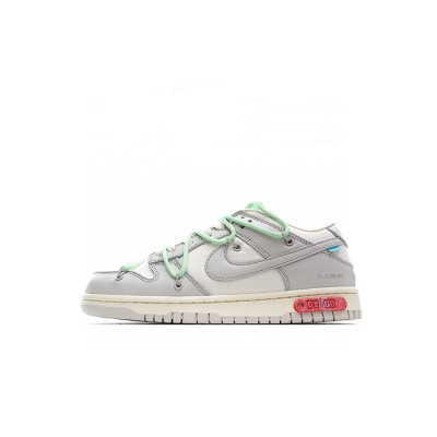 나이키 x 오프화이트 남/녀 그레이 스니커즈 - Nike SB Dunk x Off-white Unisex Sneakers - nis569x