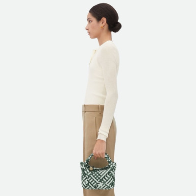 보테가베네타 여성 그린 토스카 토트 백 - Bottega veneta Womens Green Tosca Bag - bvb1602x