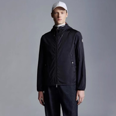 몽클레어 남성 블랙 자켓 - Moncler Mens Black Jackets - moc471x