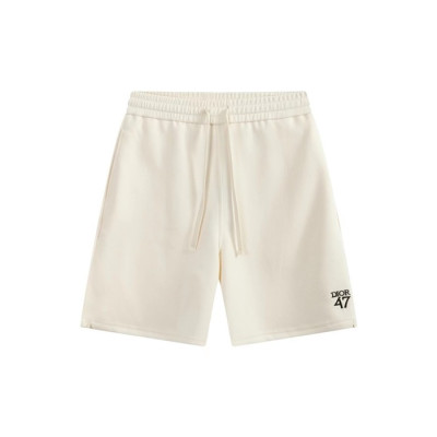 디올 남성 아이보리 반바지 - Dior Mens Ivory Half-pants - dic583x