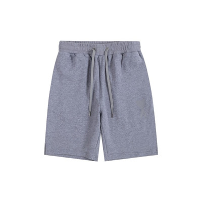 아미 남성 그레이 반바지 - Ami Mens Gray Half-pants - amc709x