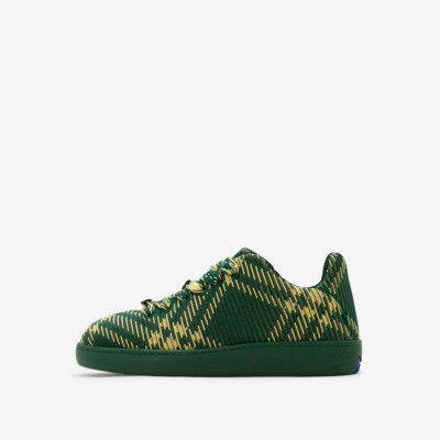 버버리 남/녀 그린 스니커즈 - Burberry Unisex Green Sneakers - bus650x