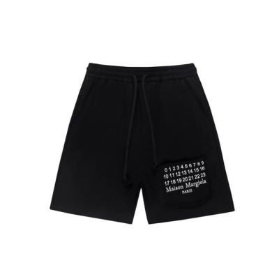 메종마르지엘라 남성 블랙 반바지 - Maison Margiela Mens Black Half-pants - mac783x