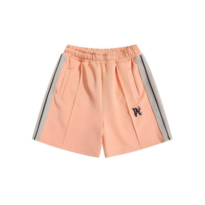 팜 엔젤스 남성 핑크 반바지 - Palm Angels Mens Pink Half-pants - pac837x