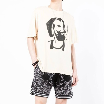 아미리 남성 반팔 티셔츠 - Amiri Mens Casual Tshirts - amc845x
