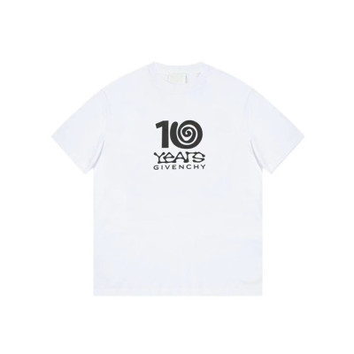 지방시 남성 화이트 반팔 티셔츠 - Givenchy Mens White Tshirts - gic362x