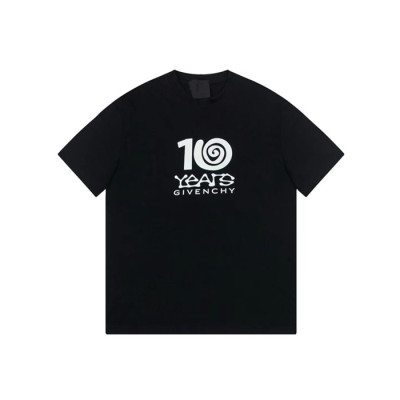 지방시 남성 블랙 반팔 티셔츠 - Givenchy Mens Black Tshirts - gic363x