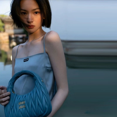 미우미우 여성 완더 마테라쎄 호보 백 - Miumiu Womens Wander Matelasse Hobo Bag - mib1979x