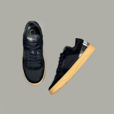 지미츄 남성 블랙 스니커즈 - Jimmy Choo Mens Black Sneakers - jis719x