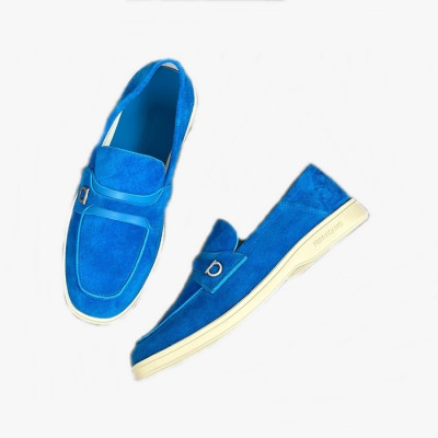 페라가모 남성 블루 스니커즈 - Ferragamo Mens Blue Sneakers - fes799x