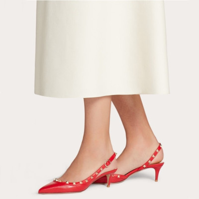 발렌티노 여성 레드 하이힐 - Valentino Womens Red High-heels - vas967x