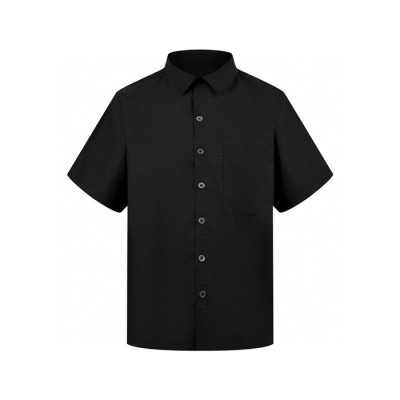 프라다 남성 블랙 반팔 셔츠 - Prada Mens Black Shirts - prc937x