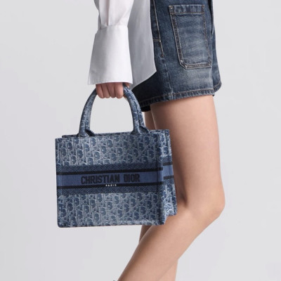 디올 여성 썸머 북토트 M1265 - Dior Womens Summer Book Tote - dib2172x