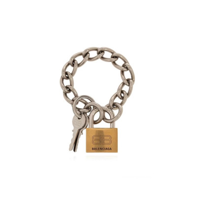 발렌시아가 남/녀 골드 팔찌 - Balenciaga Unisex Gold Bangle - acc1984x