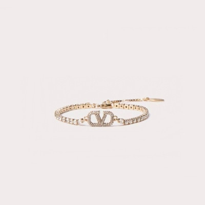 발렌티노 여성 골드 팔찌 - Valentino Womens Gold Bangle - acc2006x