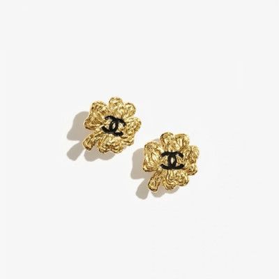 샤넬 여성 골드 이어링 - Chanel Womens Gold Earrings - acc2092x