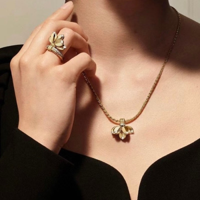 까르띠에 여성 골드 목걸이 - Cartier Womens Gold Necklace - acc2098x