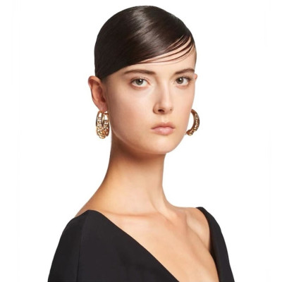 프라다 여성 골드 이어링 - Prada Womens Gold Earring - acc2128x